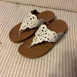 Fitflop Scrollwork leather sandals
